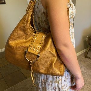 Big Buddha bronze color bag